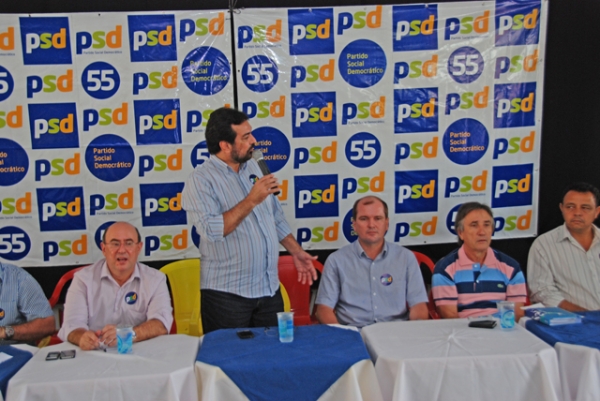 Cpula estadual do PSD-MT realiza encontro regional em Juara dia 09 para discutir candidaturas e eleies 2014.