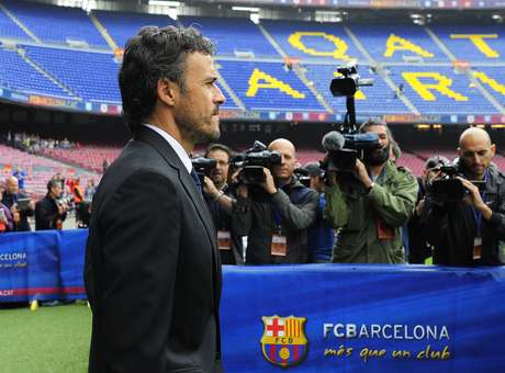 Bara: Luis Enrique  apresentado e promete futebol ofensivo