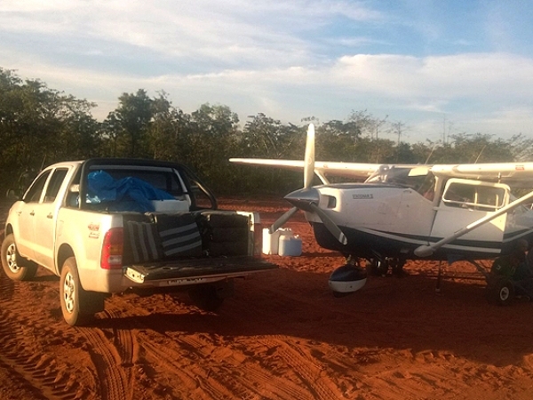 PF apreende 320 kg de cocana em fazenda de MT 