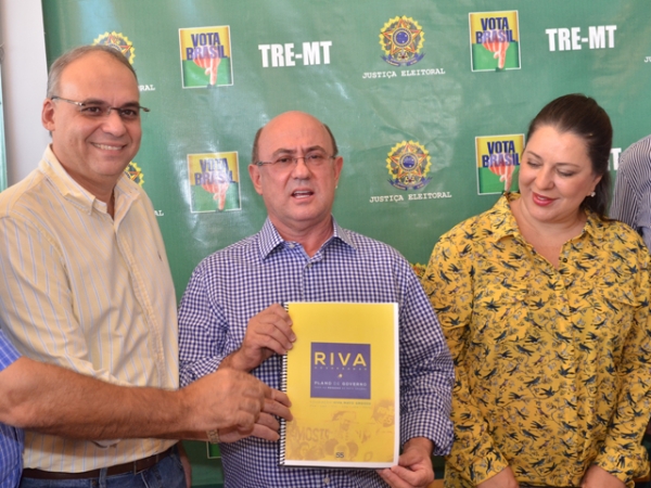 Riva entrega registro de candidatura e sade  prioridade 