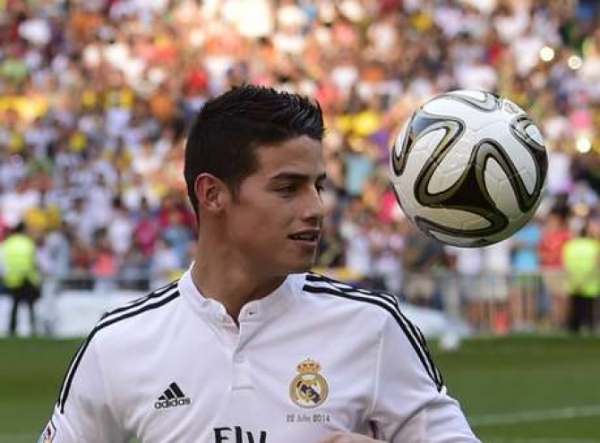 Em 48h, Real Madrid j vendeu mais de R$ 60 mi em camisas de James Rodriguez