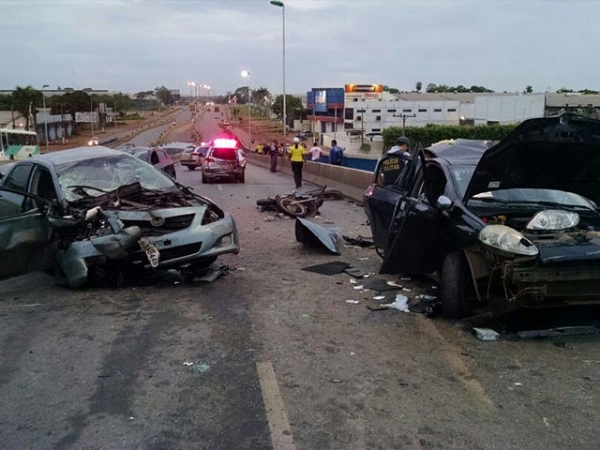 Delegado mantm preso motorista que provocou grave acidente em viaduto