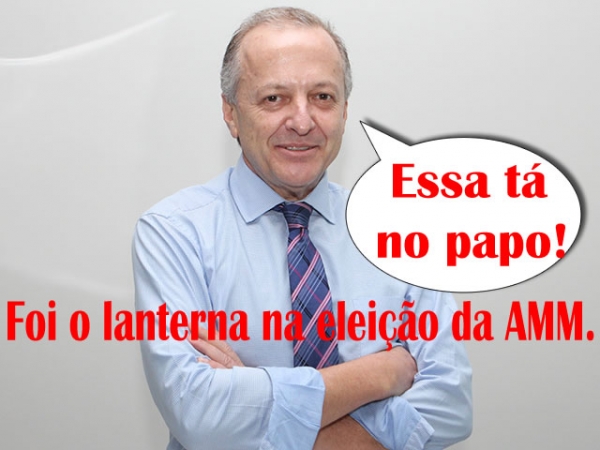 Essa pose é especial do prefeito de Lucas do Rio Verde sobre a eleição na AMM