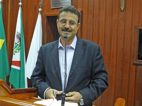 Pastor da Igreja Assembleia de Deus participa da abertura do ano legislativo na Cmara de Juara.