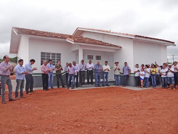 Mini Frigorfico de Pescado  inaugurado em Juara.