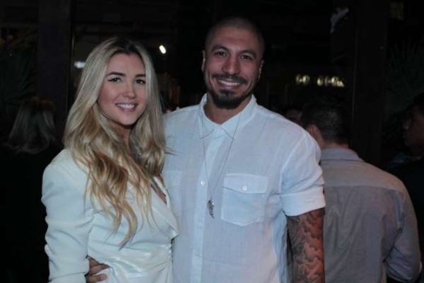 Fernando e Aline, do 'BBB', curtem festa com presena de Zilu e famosos, no Rio