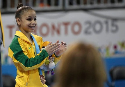 Xod da ginstica pode conquistar mais duas medalhas nesta quarta do Pan