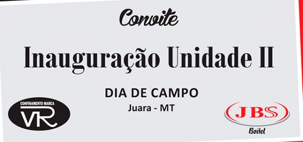 Confinamento Marca VR inaugura Unidade II no prximo sbado, 25 de julho.