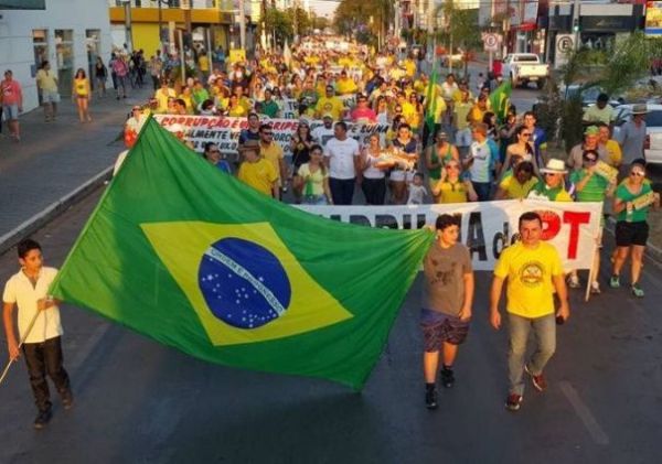 Protestos contra corrupo tm baixa adeso no interior de Mato Grosso