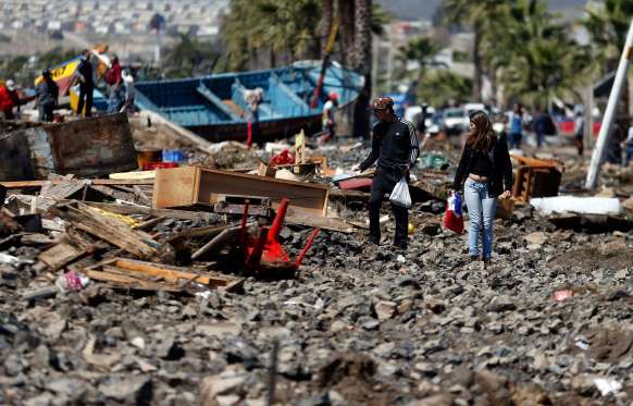 Terremoto deixa mortos no Chile