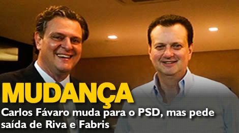 Mais uma vez o Cachorro tá certo: Fávaro será presidente do PSD de Riva.