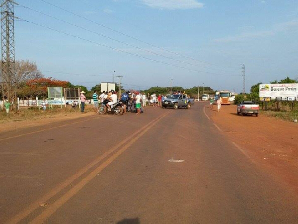 ndio  baleado em confronto com caminhoneiros e populares em Brasnorte