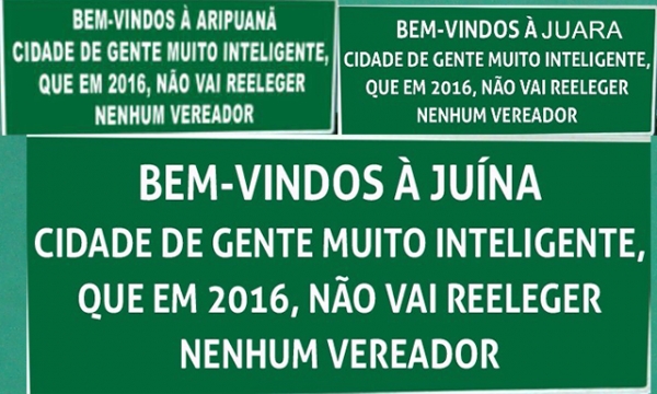 Cidades começam campanhas para não reeleger atuais vereadores.