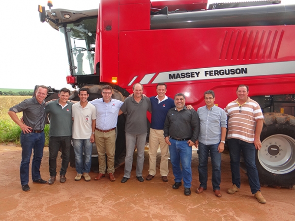 Diretores do Banco da Massey visitam Jumasa em Juara e se entusiasmam com o potencial da regio.