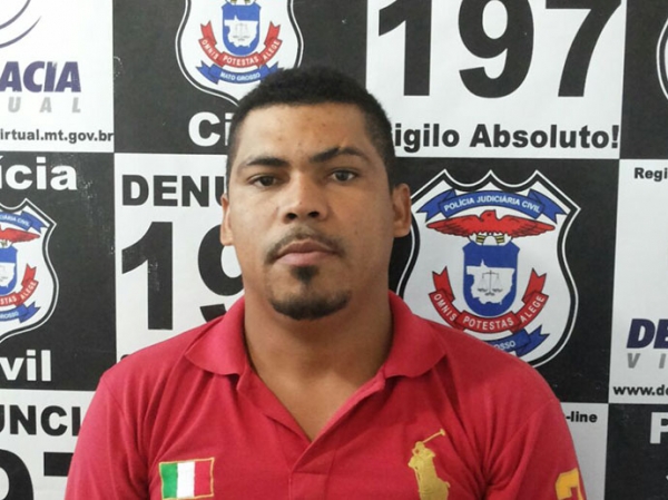 Polcia Civil de Juara prende acusado de matar Carlos Macedo no Calado da Sorocaba em Juara.