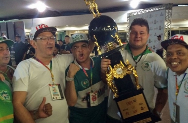 Escola de Samba Mancha Verde  campeo do acesso em So Paulo com homenagem  Mato Grosso