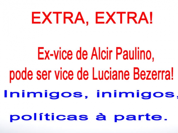 Extra, Extra, inimigos, inimigos, política á parte