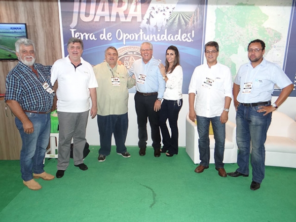 Estande da ACRIVALE e Sindicato Rural de Juara  um dos mais visitados do InterCorte em Cuiab.