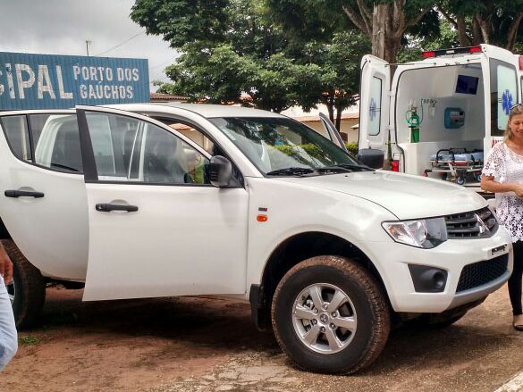 Economia da Cmara de Porto dos Gachos  revertido em Ambulncia para o municpio.