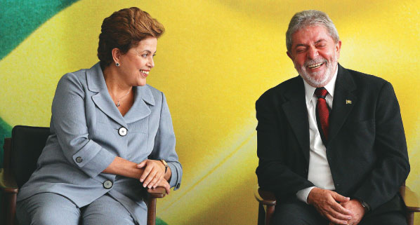 Dilma recebe Lula no Alvorada para tratar de nomeao para ministrio