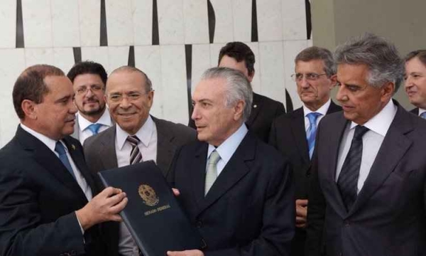 Michel Temer assume a presidncia da repblica