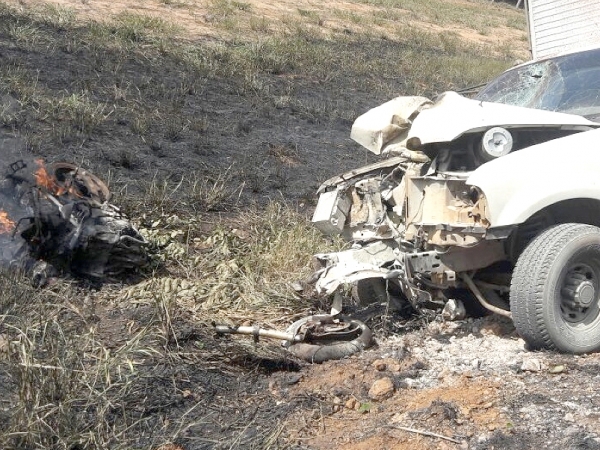 Advogado em Sinop morre em acidente entre moto e caminhonete