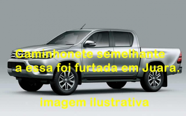 Em noite violenta em Juara, casal  assaltado, dopado e tem joias e caminhonete Hilux roubada. Outras 04 motos foram furtadas.