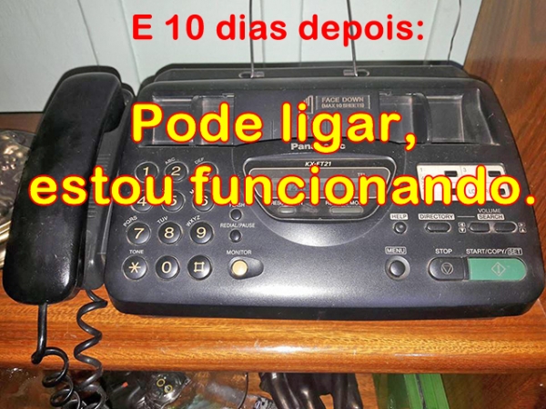 Depois de 10 dias, os telefones fixos de Juara voltam a funcionar.