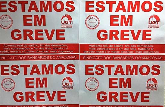 Greve dos bancrios fecha agncias no pas nesta tera-feira