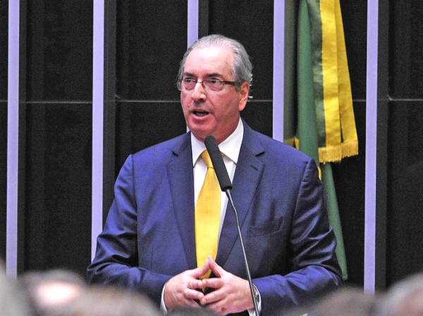 Plenrio da Cmara aprova cassao do mandato do depuitado Eduardo Cunha