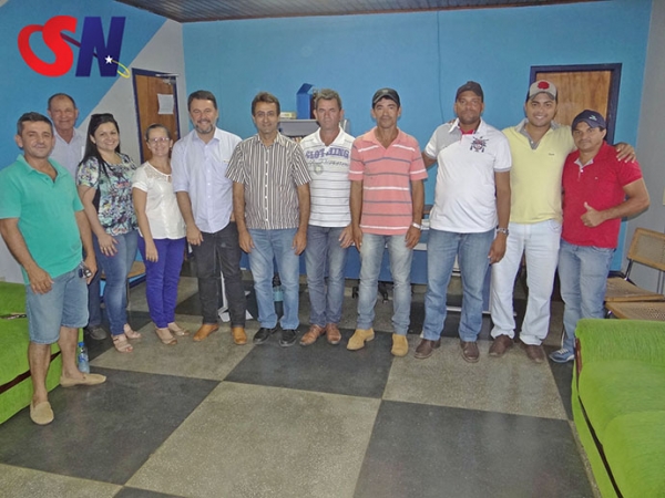 Deputado Oscar Bezerra visita prefeitos eleitos e reeleito no Vale do Arinos.