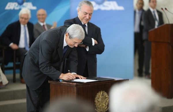 Temer d posse a Antonio Imbassahy como novo ministro da Secretaria de Governo  