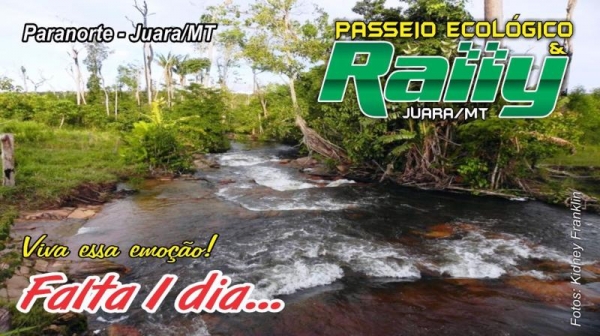 SEMATUR realiza esquenta do 1 Passeio Ecolgico Rally/Juara nesta sexta-feira (17)