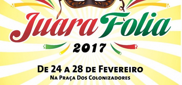 Bandas Novo Thempo e Interativa e o cantor Jhoe Maia sero responsveis pela animao do Juara Folia 2017