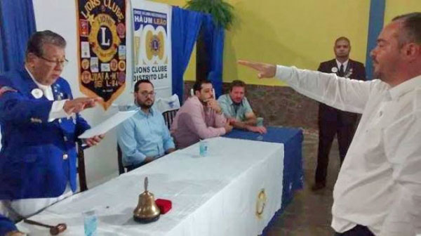 Lions Clube de Juara  reativado e governador empossa nova diretoria.