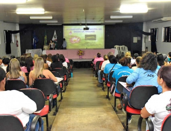 CMS realiza a 1 Conferncia Municipal da Sade da Mulher nesta quarta-feira (26)