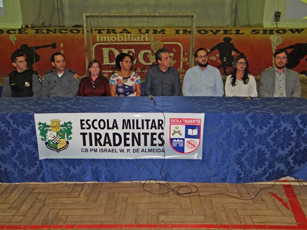 Aula inaugural da Escola Tiradentes foi realizada com sucesso