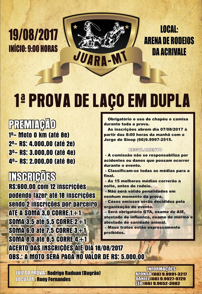 Cartaz da Festa