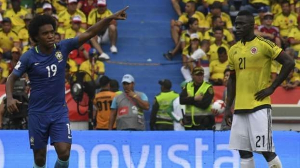 Willian faz golao, mas Brasil fica apenas no empate contra a Colmbia