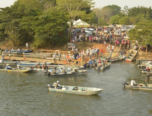 74 equipes disputaram o prmio de R$ 18 mil do Festival de Pesca de Juara