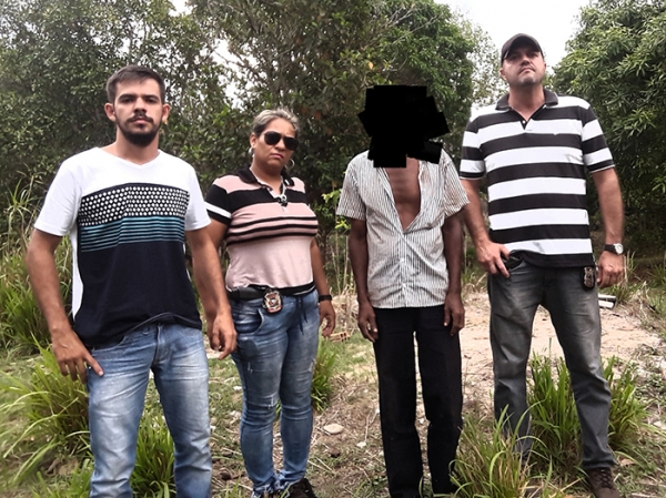 Policia Civil prende em Colniza suspeito de homicdio e estupro