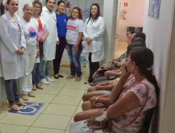 Palestras marcam o inicio do Outubro Rosa nas unidades de sade de Juara