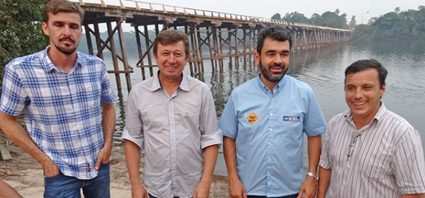 Reforma da ponte sobre o Rio Arinos em Porto dos Gachos dever ser em parceria entre estado e prefeituras