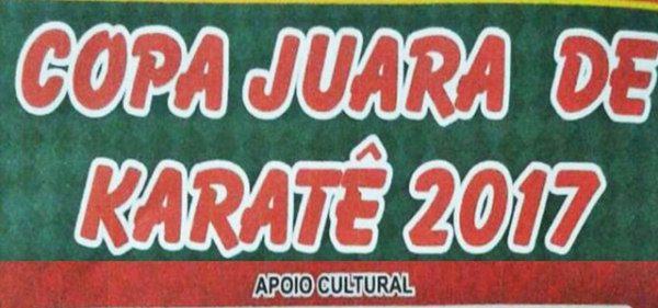 Secretaria de Esporte, Lazer e Juventude promove a Copa Juara de Karat no dia 19 de novembro 