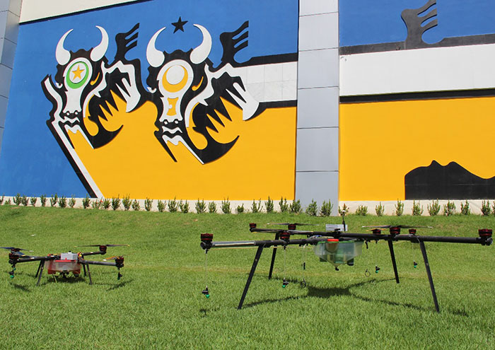 Agricultura familiar de Mato Grosso  contemplada com drone por empresa chinesa