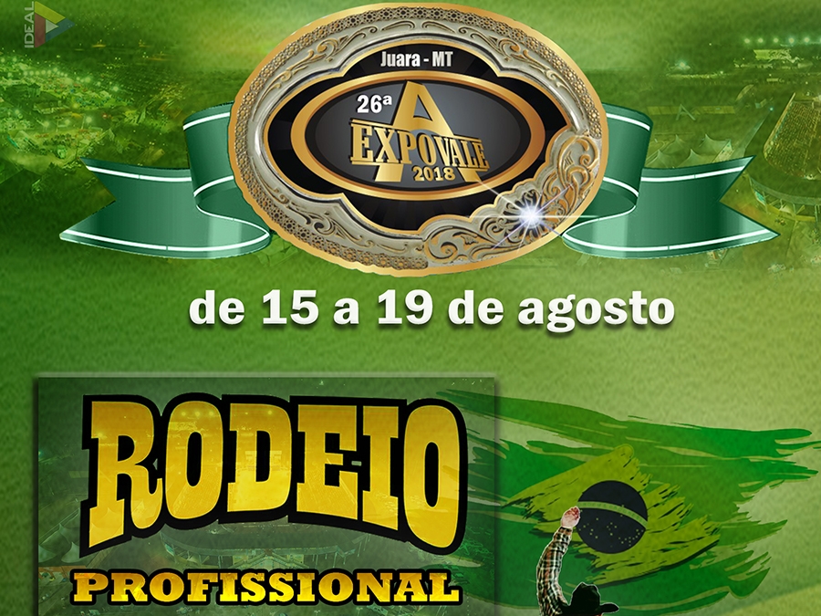 Rodeio da EXPOVALE 2018 ser superior a 2017 e dever atrair pees de vrios estados brasileiros.  