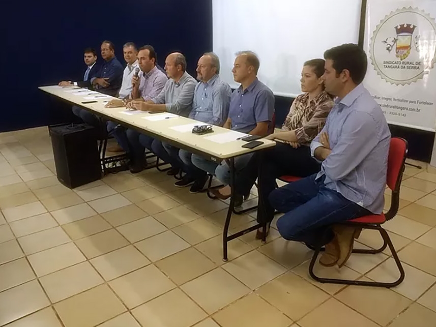 Sindicato Rural de Tangar da Serra cancela EXPOSSERRA 2018 por falta de apoio do poder pblico.