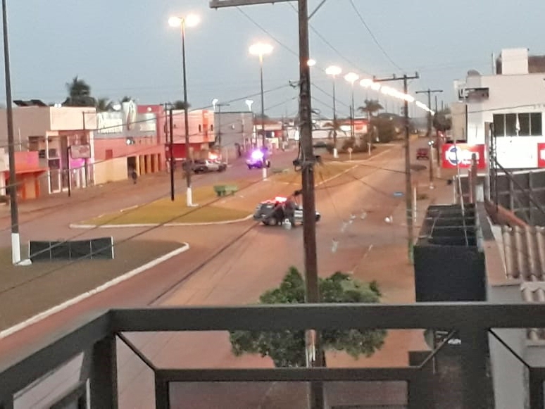 Bandidos tentam roubar Banco do Brasil de Brasnorte. Dois so presos e 04 esto cercados na cidade.