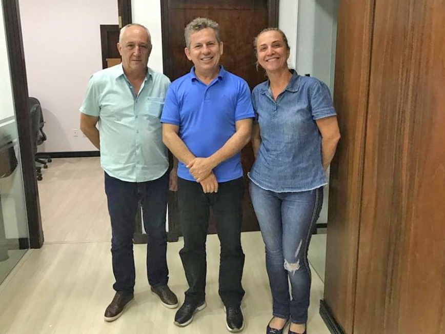 Vale do Arinos: Carlos Sirena representa demais prefeitos em encontro com governador eleito de Mato Grosso