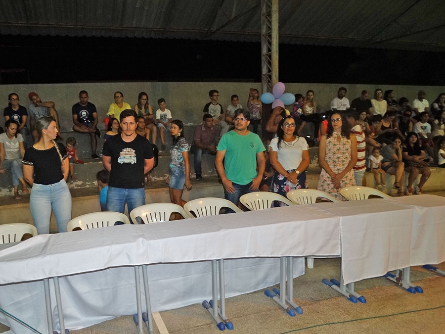 Vereador Flavinho representa a Cmara em evento da Escola Comendador